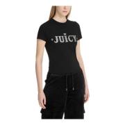 Juicy Couture Rodeo Ryder T-shirt Black, Dam