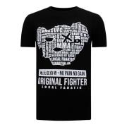 Local Fanatic MMA Orginal Fighter T-shirt Herr Black, Herr