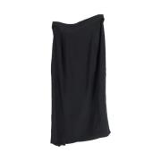 Yves Saint Laurent Vintage Pre-owned Silke nederdelar Black, Dam