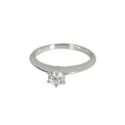 Tiffany & Co. Pre-owned Pre-owned Platina ringar Gray, Dam