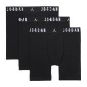 Jordan Svart Herr Boxer Set Logo Stripe Black, Herr