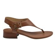 Michael Kors Bruna Läder Sandaler Stiliga Brown, Dam