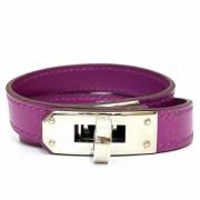 Hermès Vintage Pre-owned Laeder armband Purple, Dam