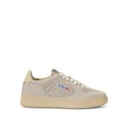 Autry Dam Easeknit Medalist Sneakers i Khaki Green, Dam