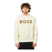 Boss Sweatshirts Beige, Herr