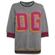 Dolce & Gabbana Pre-owned Pre-owned Stickat toppar Multicolor, Dam