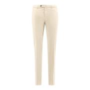 PT Torino Beige Super Slim Fit Byxor Beige, Herr