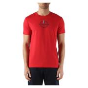 Tommy Hilfiger Slim Fit Bomull Logo T-shirt Red, Herr