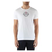 Tommy Hilfiger Slim Fit Bomull Logo T-shirt White, Herr