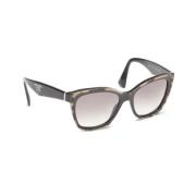 Prada Vintage Pre-owned Plast solglasgon Black, Dam