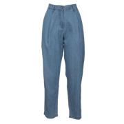 Aspesi Jeans med framfickor och fickor Blue, Dam