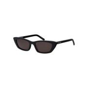 Saint Laurent Stiliga solglasögon SL 277 Black, Dam