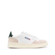 Autry Vita Läder Sneakers Medalist Stil Multicolor, Herr