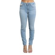 Liu Jo Klassiska Denim Jeans för Vardagsbruk Blue, Dam