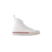 Thom Browne Laeder sneakers White, Herr