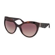 Guess Mode Solglasögon för Kvinnor Brown, Unisex