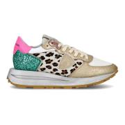 Philippe Model Glamorös Tropez Haute Sneaker Multicolor, Dam