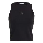Calvin Klein Jeans Milano Top T-Shirt Black, Dam