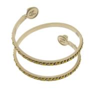 Chanel Vintage Pre-owned Metall armband Yellow, Dam