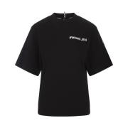 Moncler Svart T-shirt för stad och utomhus Black, Dam