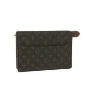 Louis Vuitton Vintage Pre-owned Canvas louis-vuitton-vskor Brown, Dam