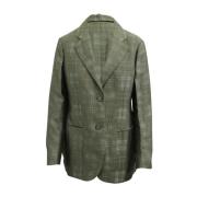 Armani Pre-owned Pre-owned Polyester ytterklder Multicolor, Dam