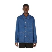 Another Aspect Klassisk Denimjacka Blue, Herr