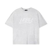 Alix The Label Vintage Stickad Dam T-shirt Gray, Dam