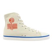 Isabel Marant Beige Canvas Sneakers Elevate Collection Beige, Dam