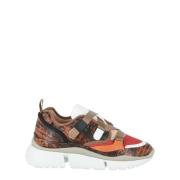 Chloé Pre-owned Pre-owned Laeder sneakers Multicolor, Dam