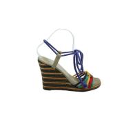 Marc Jacobs Pre-owned Pre-owned Bomull sandaler Multicolor, Dam