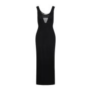 Saint Laurent Maxi Dresses Black, Dam