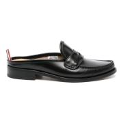 Thom Browne Eleganta Platta Skor Black, Herr