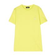 Dondup Lime T-Shirt Yellow, Dam