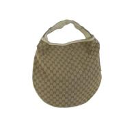 Gucci Vintage Pre-owned Canvas gucci-vskor Beige, Dam