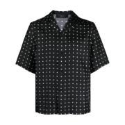 Amiri Short Sleeve Shirts Black, Herr