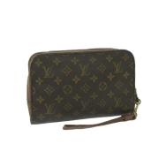 Louis Vuitton Vintage Pre-owned Canvas louis-vuitton-vskor Brown, Dam