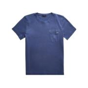 Fay T-Shirts Blue, Herr