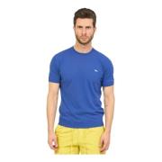 Harmont & Blaine Blå T-shirt med rena linjer Blue, Herr