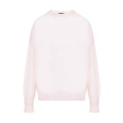 Fabiana Filippi Pink Peony Mohair Sweater Pink, Dam