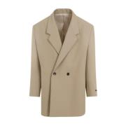 Fear Of God Beige Ull Blazer Jacka Ss24 Beige, Herr