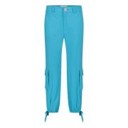 Jane Lushka Cargo Pants Trend | Ljusblå Blue, Dam