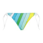 Emilio Pucci Blå Badkläder Bikini Signature Iride Multicolor, Dam