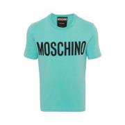 Moschino Snygga T-shirts för Män och Kvinnor Green, Herr
