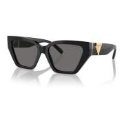 Tiffany Black/Dark Grey Sunglasses for Women Black, Dam