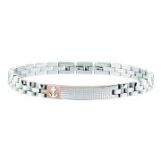 Sector No Limits Marin Armband Silver Roséguld Kristaller Gray, Herr