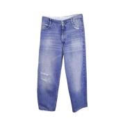 Maison Margiela Pre-owned Pre-owned Bomull jeans Blue, Dam