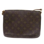 Louis Vuitton Vintage Pre-owned Canvas louis-vuitton-vskor Brown, Dam