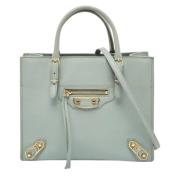 Balenciaga Vintage Pre-owned Laeder balenciaga-vskor Green, Dam