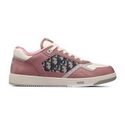 Dior Lädersneakers med ikoniskt monogram Pink, Herr